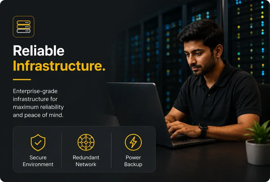 reliable infrastructure